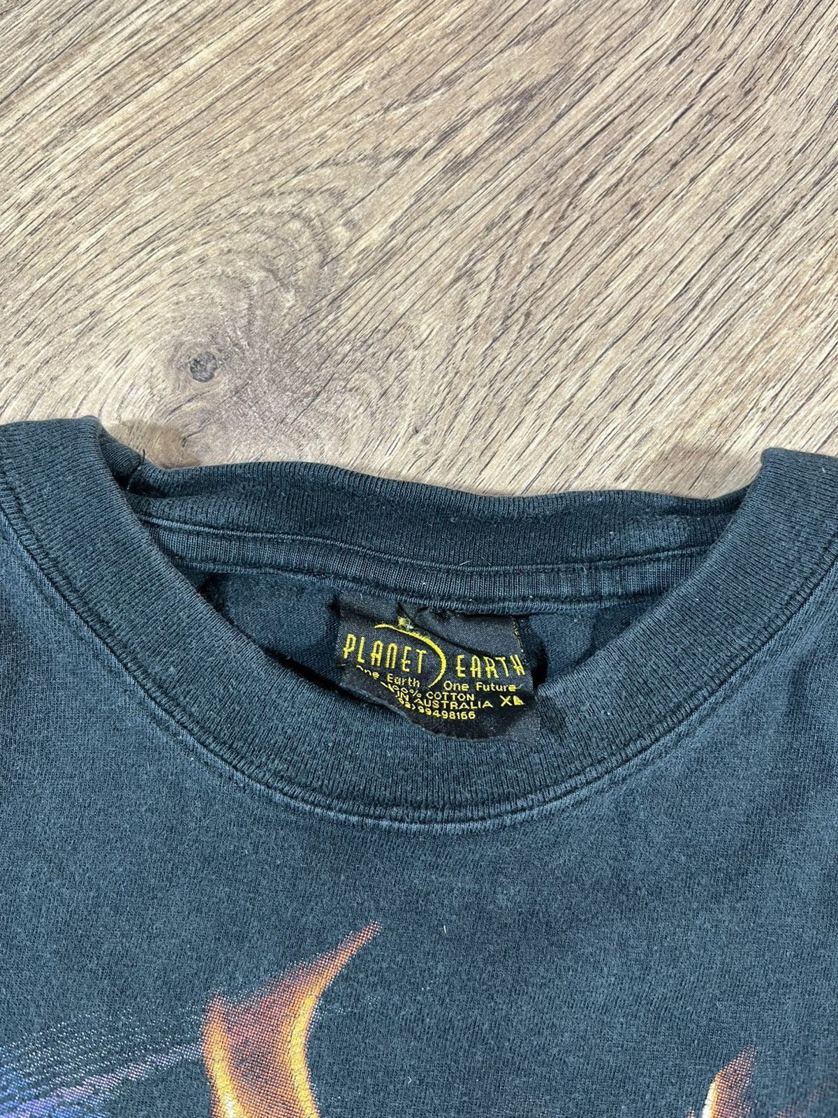 Other Vintage 90s Rattlesnake in Flames 🔥 T Shirt Size US XL / EU 56 / 4 - 7 Thumbnail