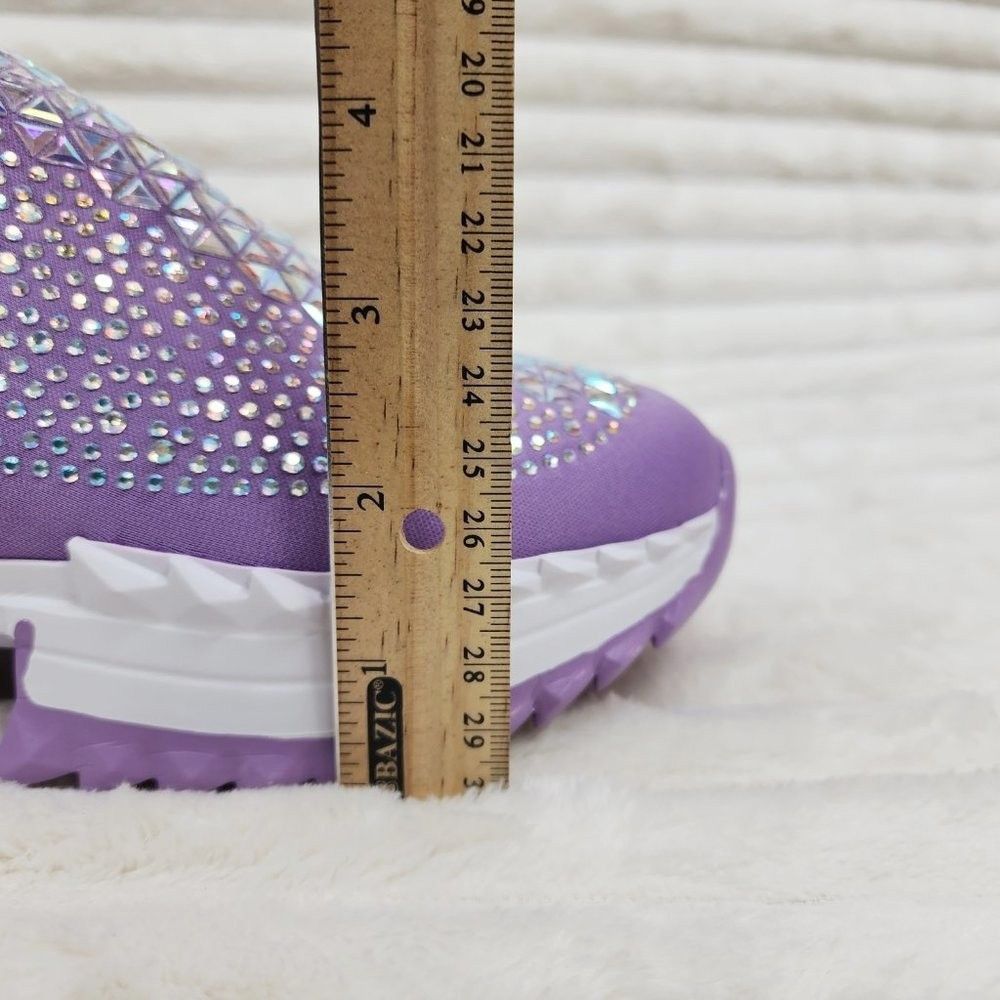 Other Presto Light Weight Slip on Baby Pink Rhinestone Sneakers - Size US 7 / IT 37 - 8 Thumbnail