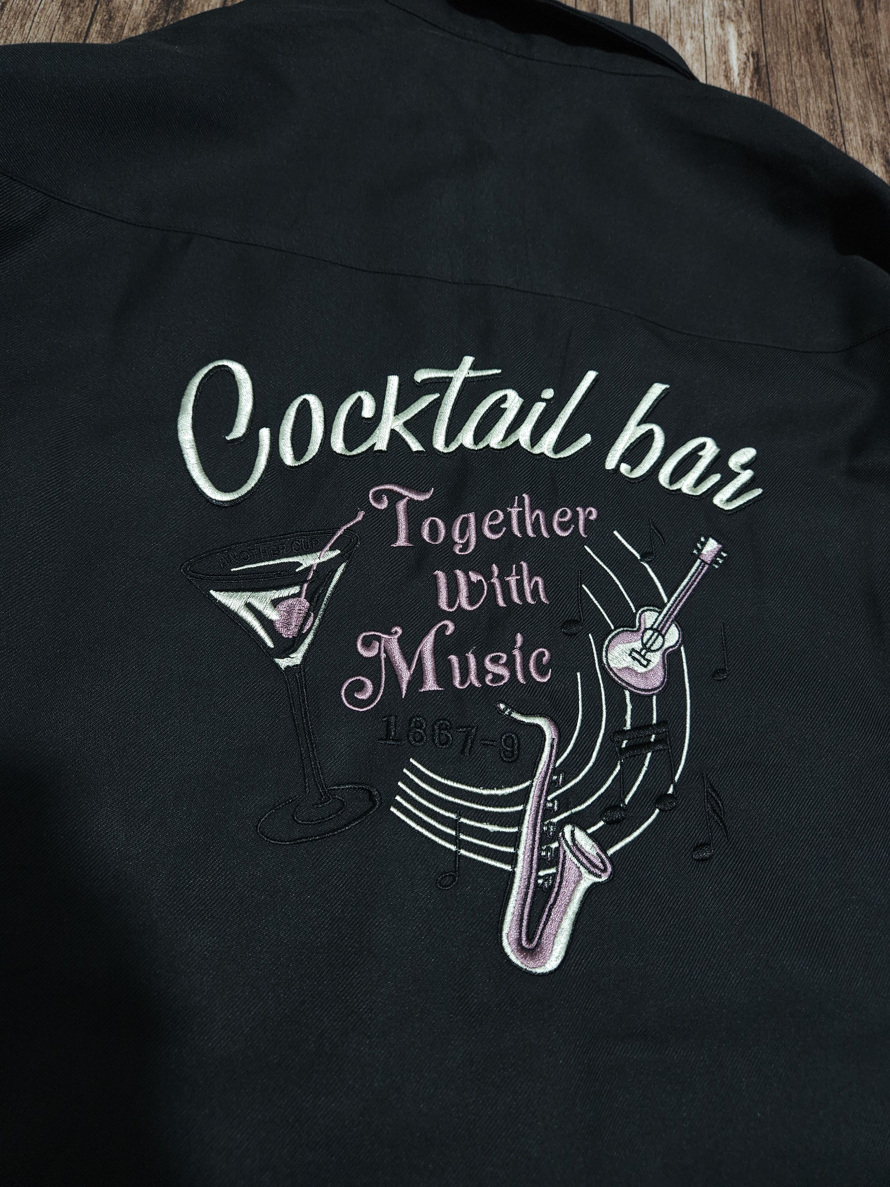 Black Label × Fashion Victim Shirt Back Number MUSIC N COCTAIL Size US XL / EU 56 / 4 - 1 Thumbnail