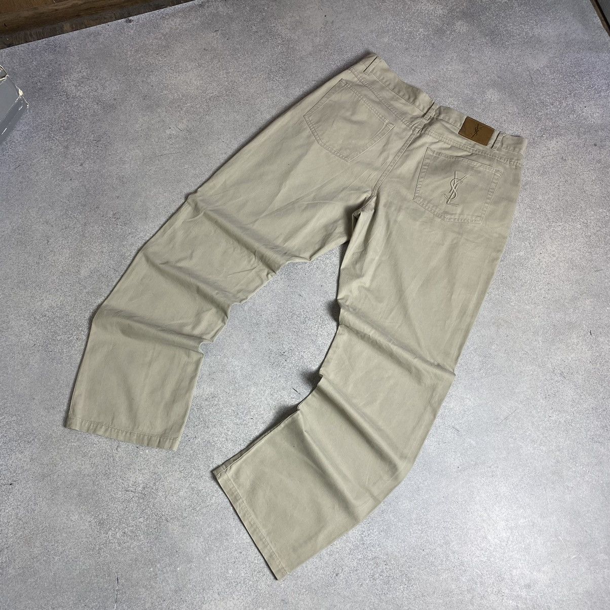 Vintage Yves Saint Lauren Baggy Pants YSL big logo