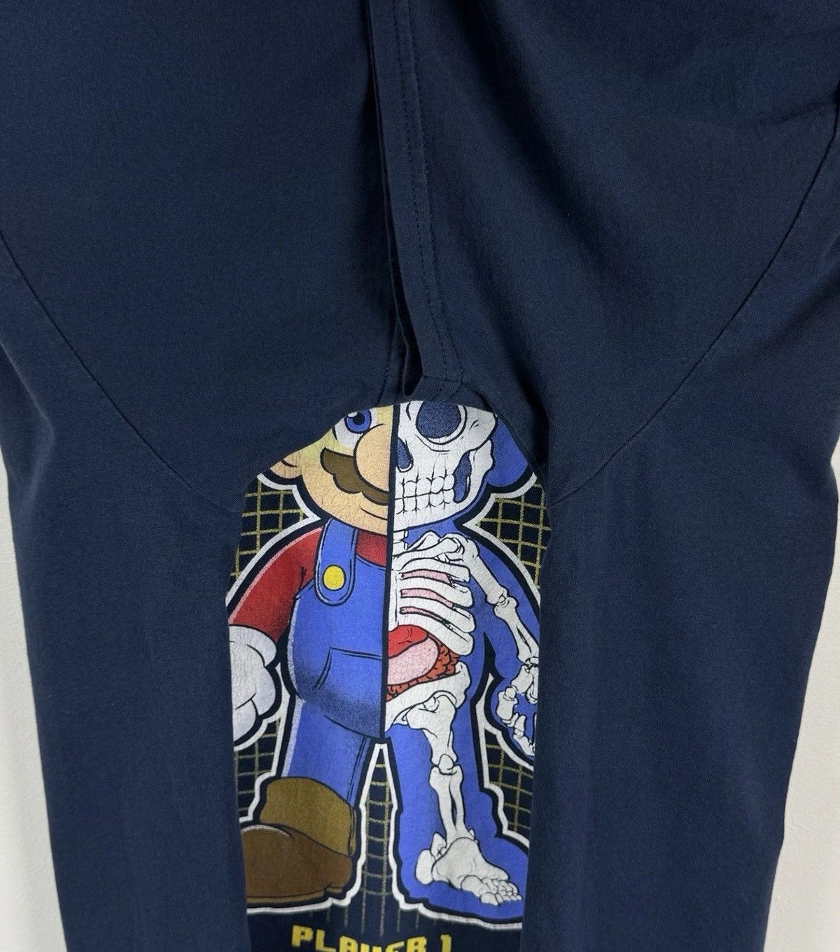 Gildan Super Mario Player One Hero Series T-Shirt Blue Nintendo Top Size US XL / EU 56 / 4 - 5 Thumbnail