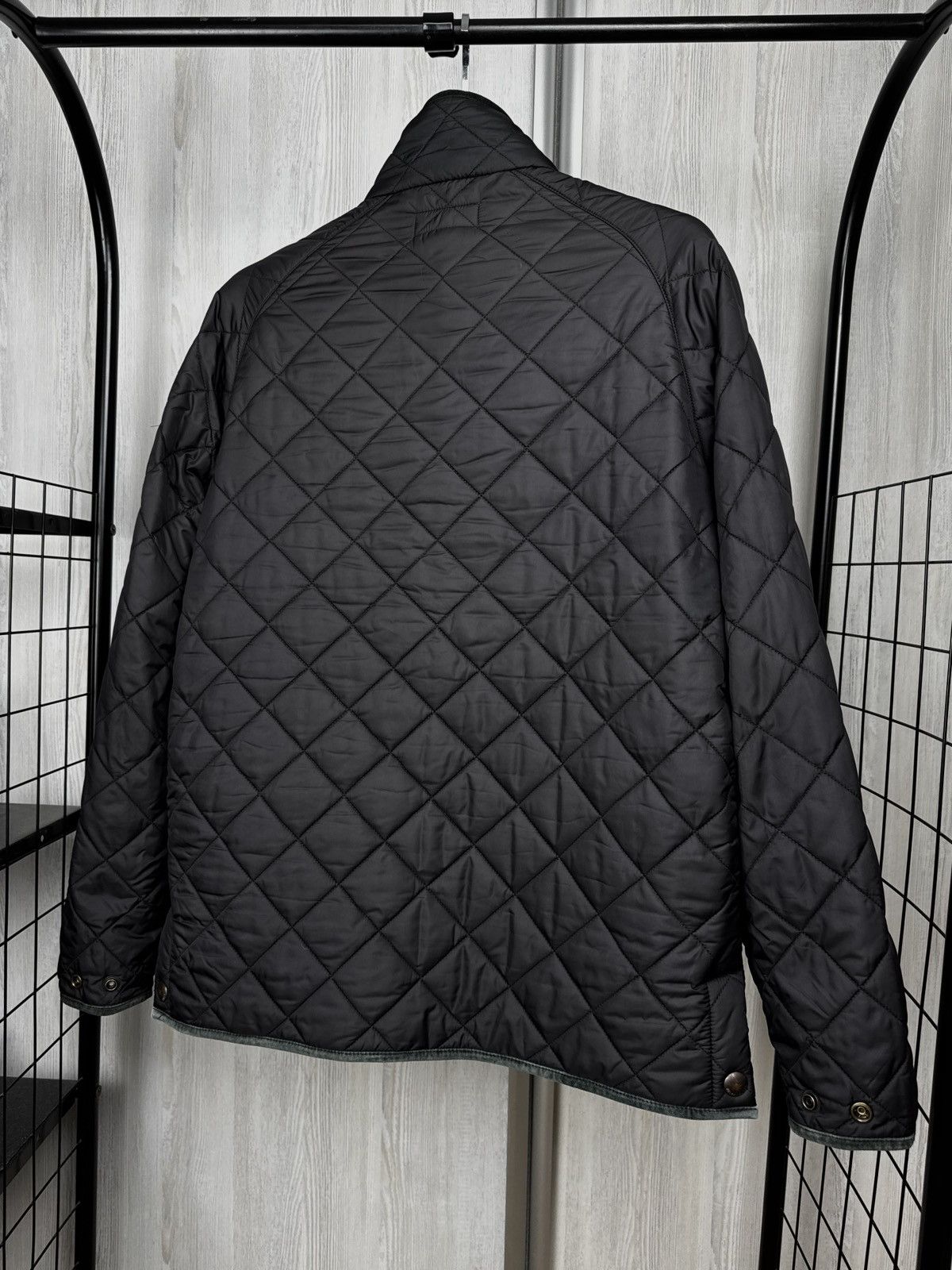 Polo Ralph Lauren Polo Ralph Lauren Jacket Quilted Trim Leather fleece lined Size US M / EU 48-50 / 2 - 8 Thumbnail
