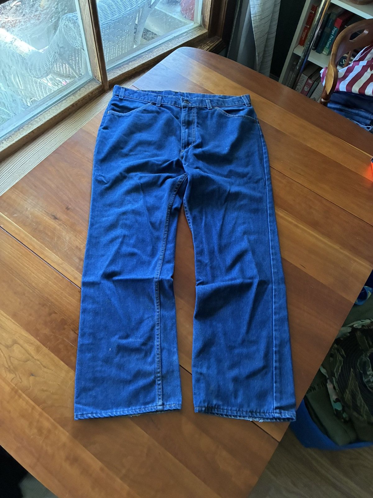 Levi's Vintage 70s Levi thin poly blend bootcut pants Size US 36 / EU 52 - 3 Thumbnail