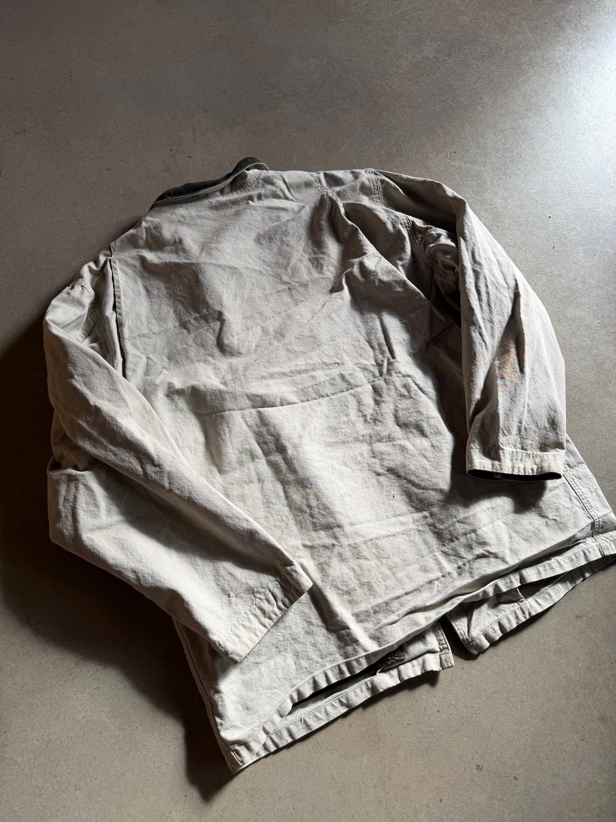 L.L. Bean VTG LL Bean Tan Canvas Trench Jacket Sz XL/2XL Size US XL / EU 56 / 4 - 6 Thumbnail