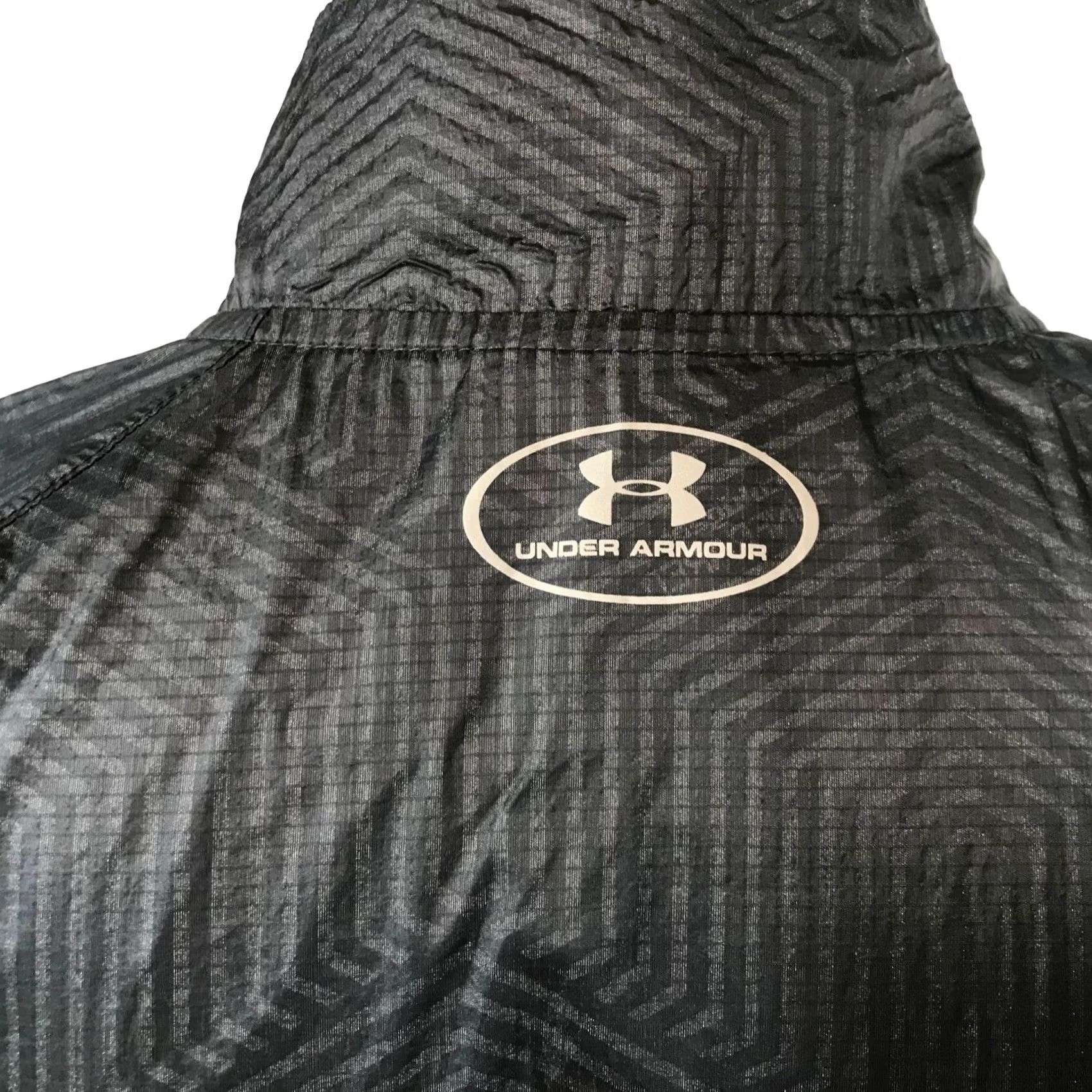 Under Armour UNDER ARMOUR Black Full Zip Cold Gear Running Jacket Mens Small Size US S / EU 44-46 / 1 - 7 Thumbnail