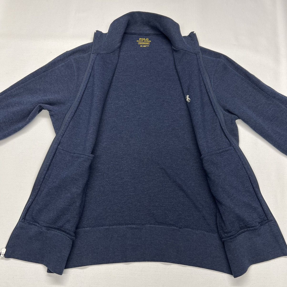 Polo Ralph Lauren Polo Ralph Lauren Sweater Blue Full Zip Knit Performance Size US M / EU 48-50 / 2 - 5 Thumbnail