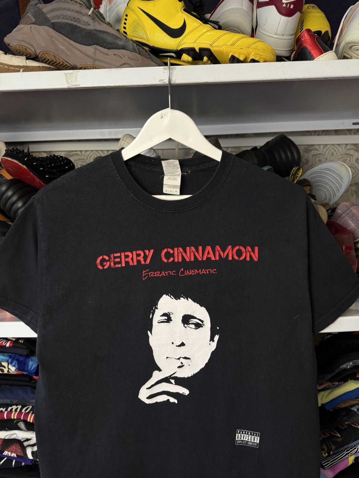 Band Tees Men's Vintage T-Shirt Gerry Cinnamon Erratic Cinematic Size US M / EU 48-50 / 2 - 2 Thumbnail
