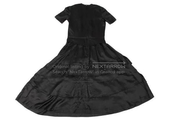 Comme des Garcons Comme des Garcons Black Retro Design Dress Size S / US 4 / IT 40 - 3 Thumbnail