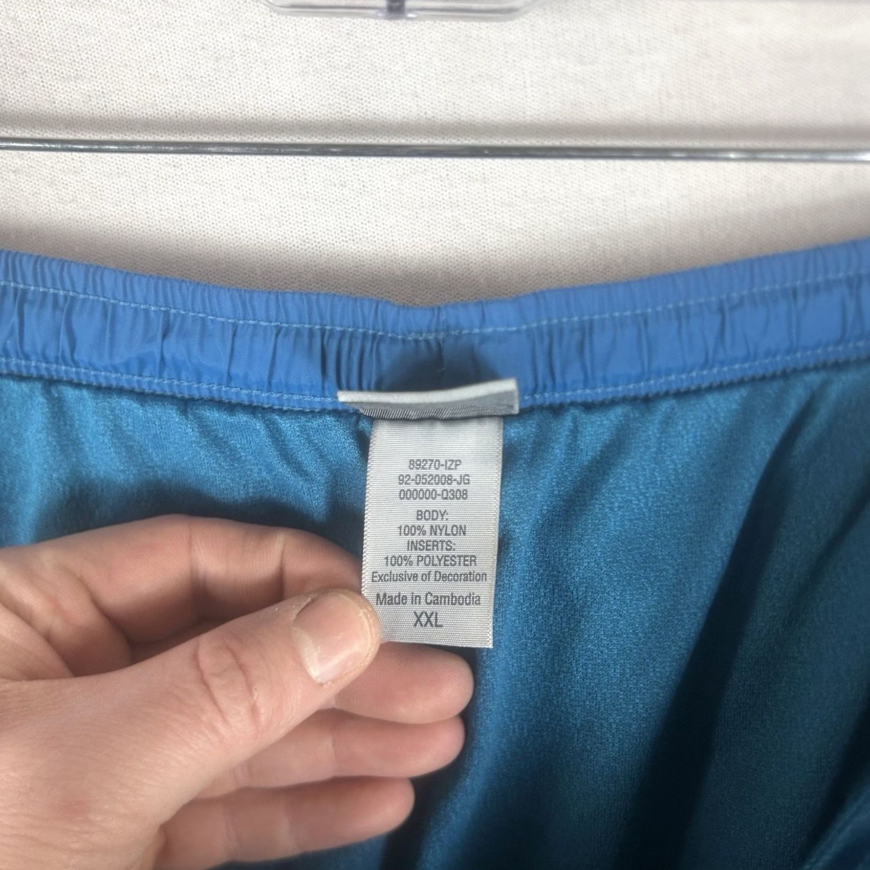 Champion Champion Athletic Shorts Womens 2XL Blue Lined Activewear Run Gym NWT Size 40" / US 18 - 6 Thumbnail