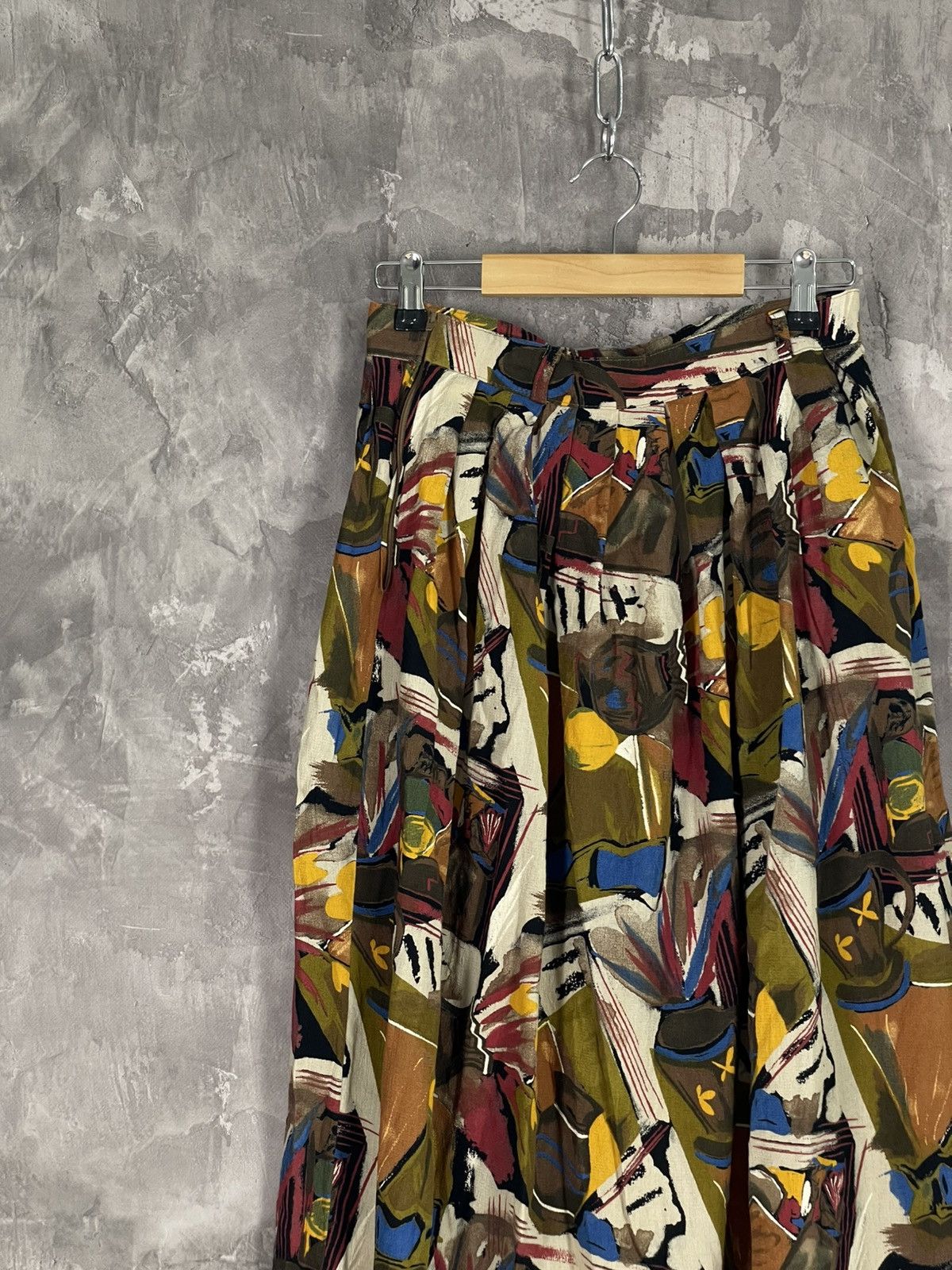 20471120 × Japanese Brand Vintage Bohemian Japanese Gaultier style mesh skirt 00s Size 30" / US 8 / IT 44 - 3 Thumbnail