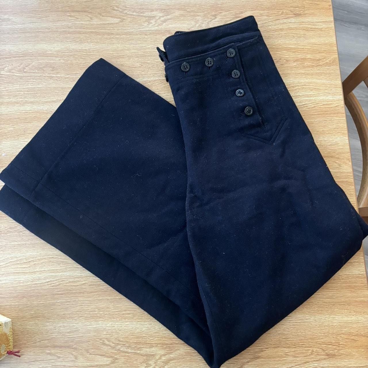 Vintage 1940s Vintage Sailor Pants Size US 29 - 3 Thumbnail