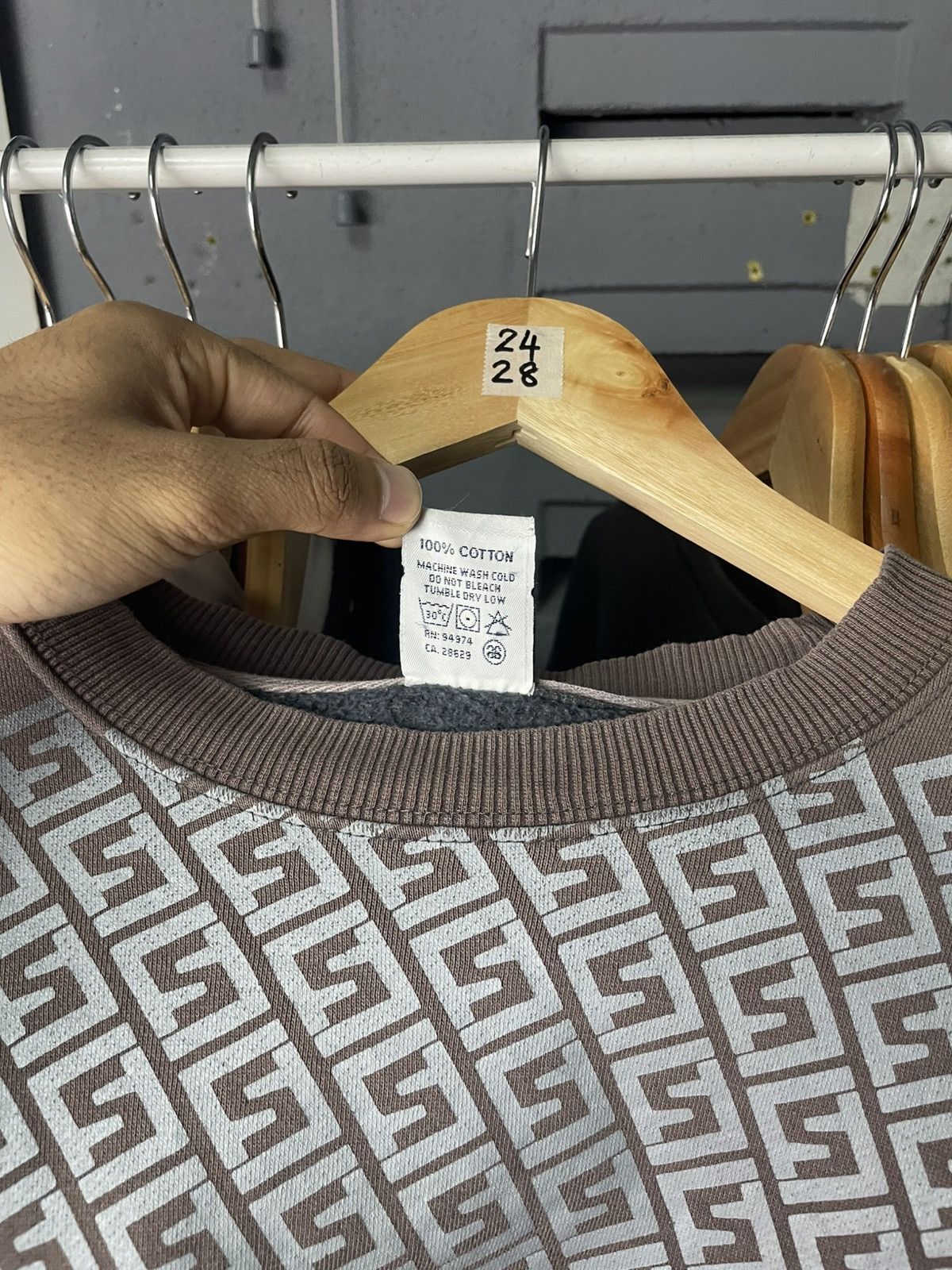 Stussy Vintage stussy fendi sweatshirt Size US L / EU 52-54 / 3 - 8 Thumbnail