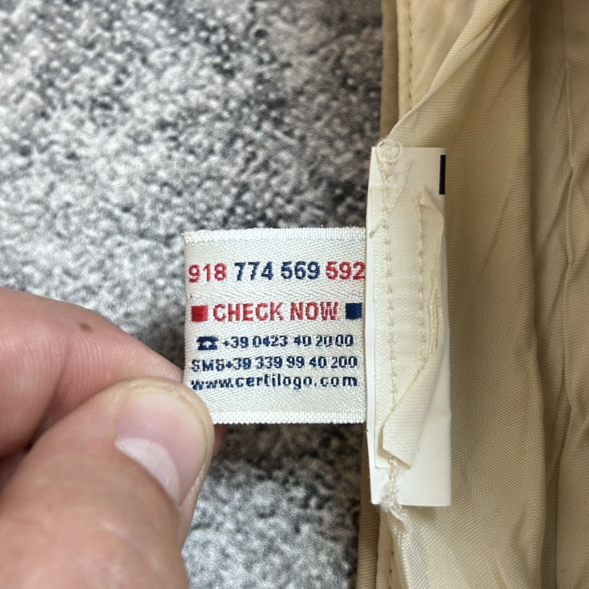 Moncler Vintage Lightweight Trousers Moncler Beige Slim Chinos Size US 28 / EU 44 - 10 Thumbnail