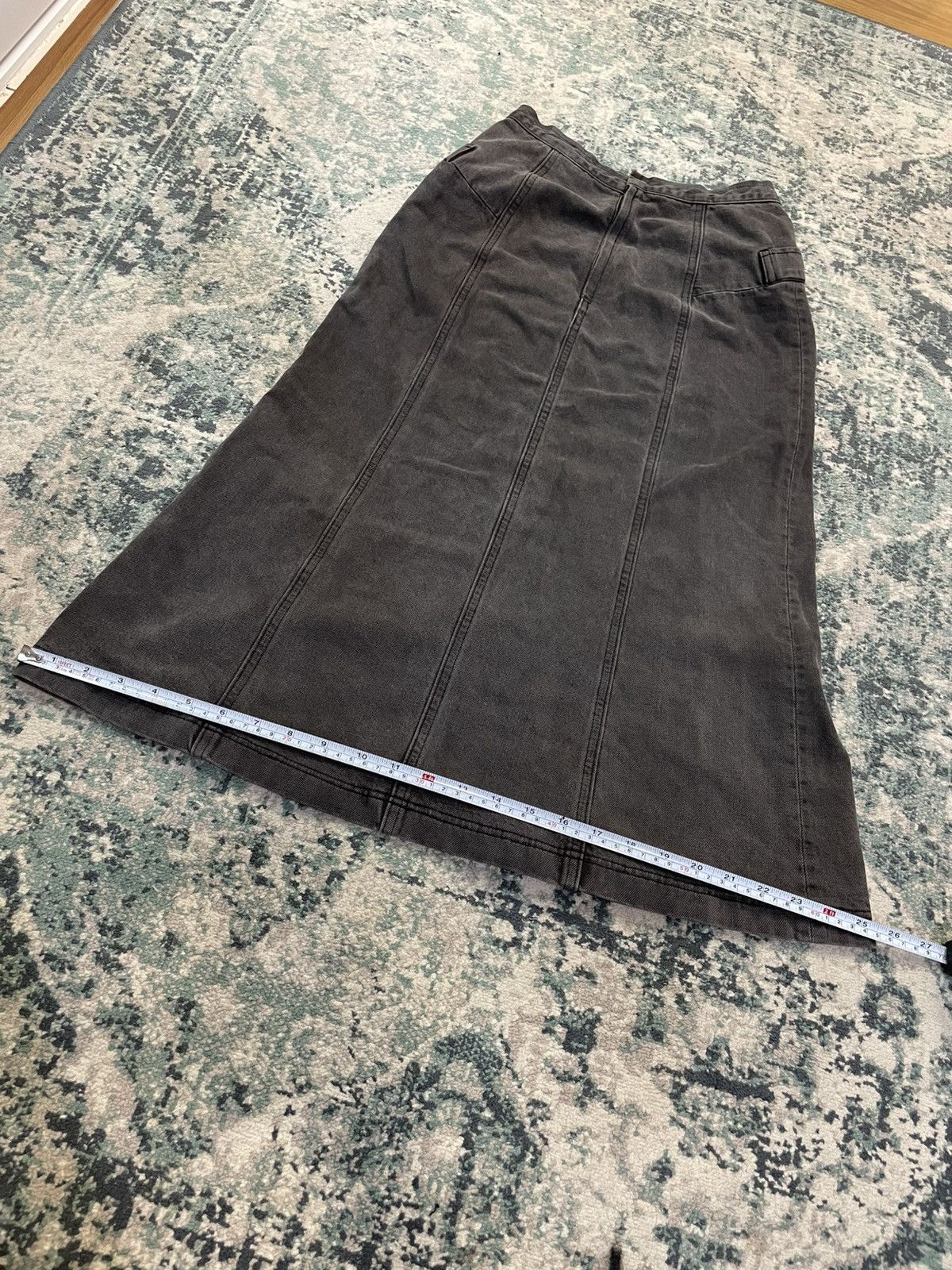 Comme des Garcons SS02 Comme des Garcons Black Denim Double Pocket Skirt Size 24" / US 00 / IT 34 - 6 Thumbnail