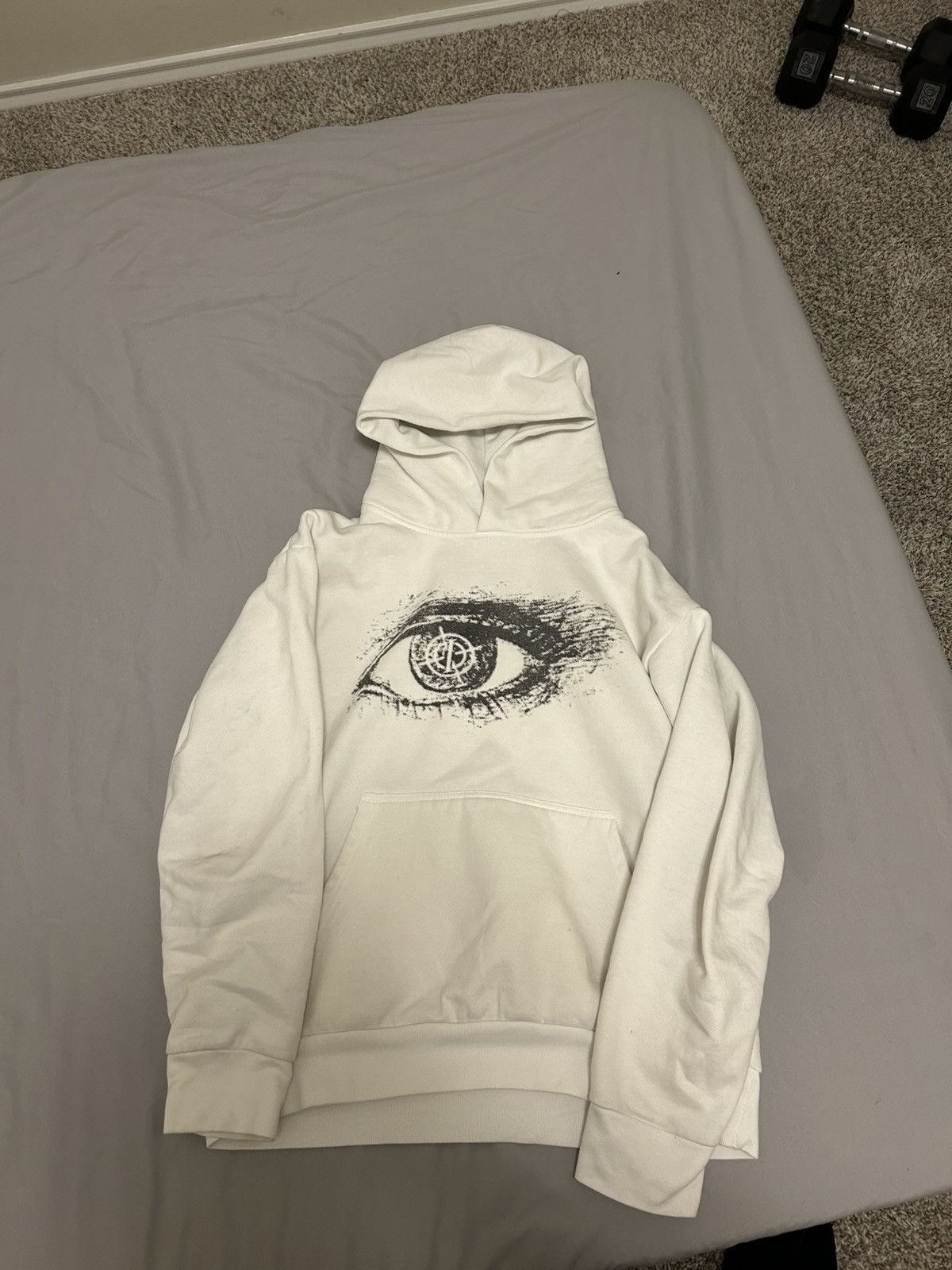 Other White graphic hoodie Size US S / EU 44-46 / 1 - 1 Thumbnail