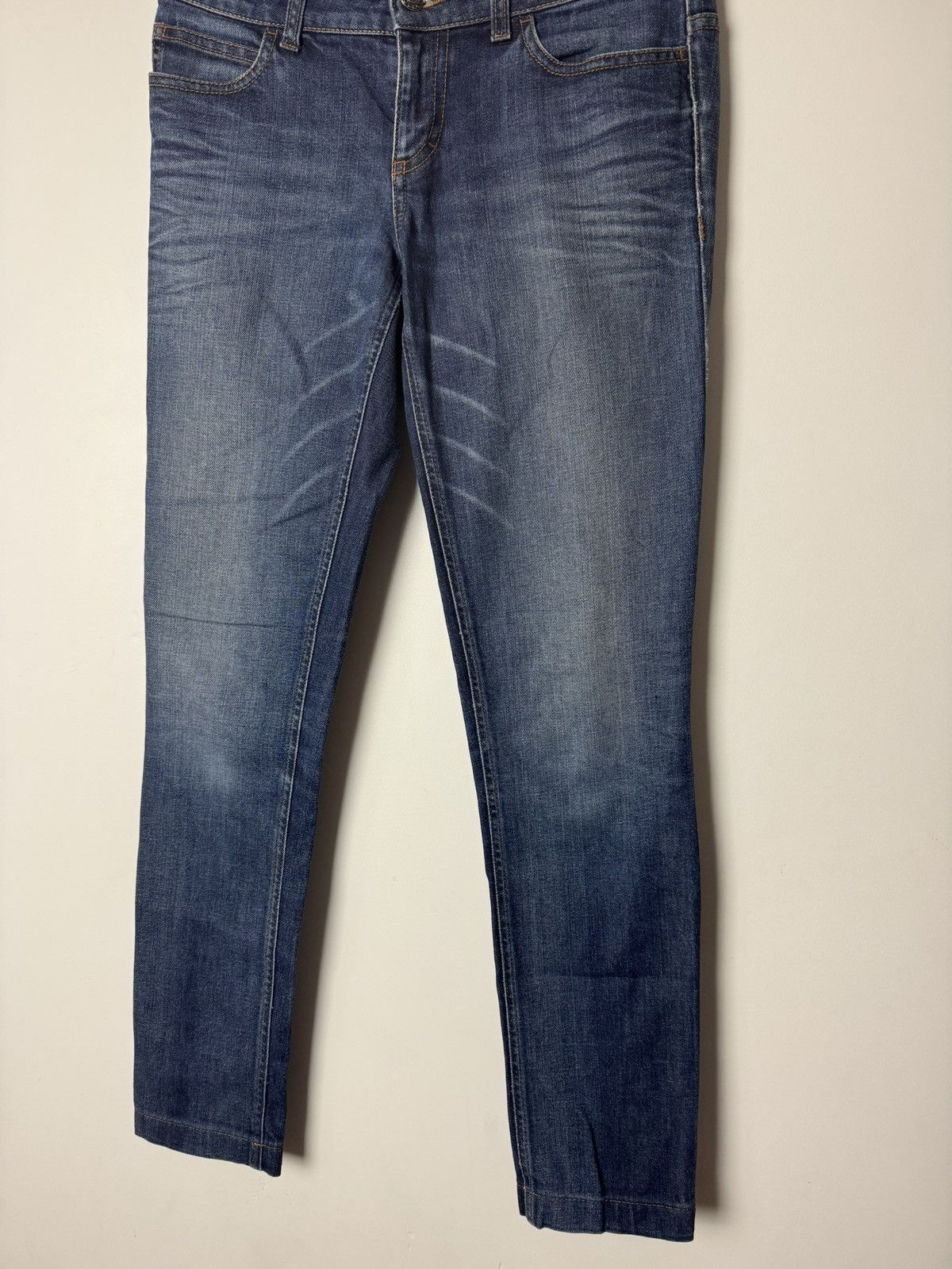 Gucci Gucci Vintage Slim Denim Jeans Made in Italy Dark Wash Size 26" / US 2 / IT 38 - 3 Thumbnail