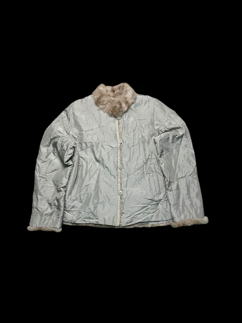 Balmain Vintage Balmain Reversible Quilted Fur Jacket Size M / US 6-8 / IT 42-44 - 12 Thumbnail