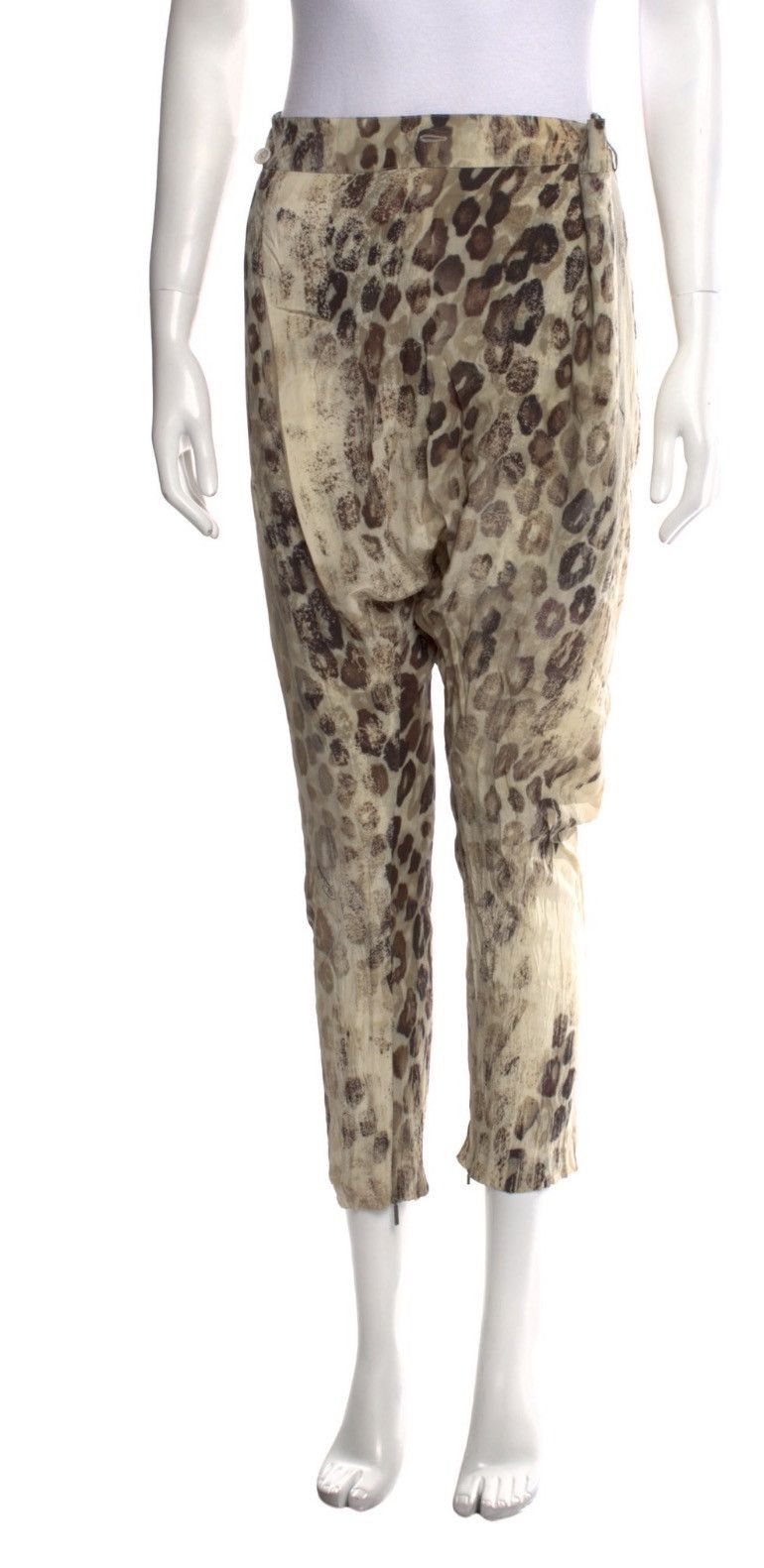 Roberto Cavalli Roberto Cavalli Silk Skinny Leg Pants Size 29" - 1 Thumbnail
