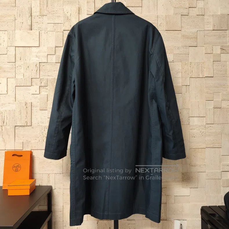 Hermes Hermes Long Green Windbreaker Size US M / EU 48-50 / 2 - 6 Thumbnail