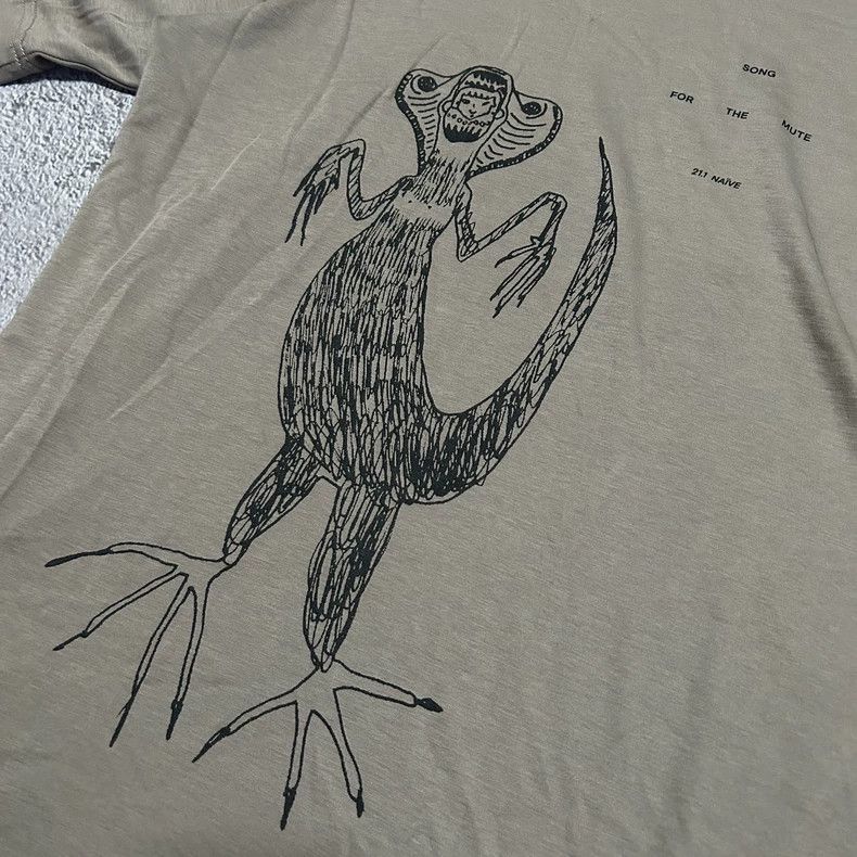 Song For The Mute Song For The Mute khaki graffiti alien short sleeve Size US S / EU 44-46 / 1 - 2 Thumbnail