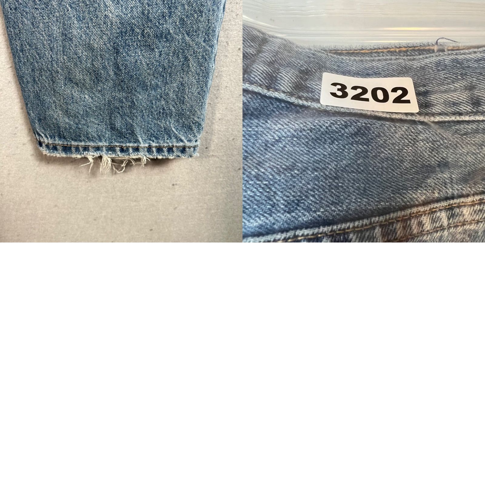 Everlane Everlane Jeans Mens 29 Blue Organic Cotton High-Waisted Straight-Leg Denim Shirt? Size US 29 - 9 Thumbnail