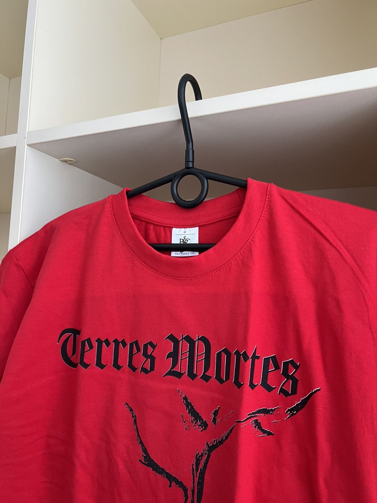Band Tees Vintage Terres Mortes Black Metal Rock T-Shirt Tee Size M Size US M / EU 48-50 / 2 - 7 Thumbnail