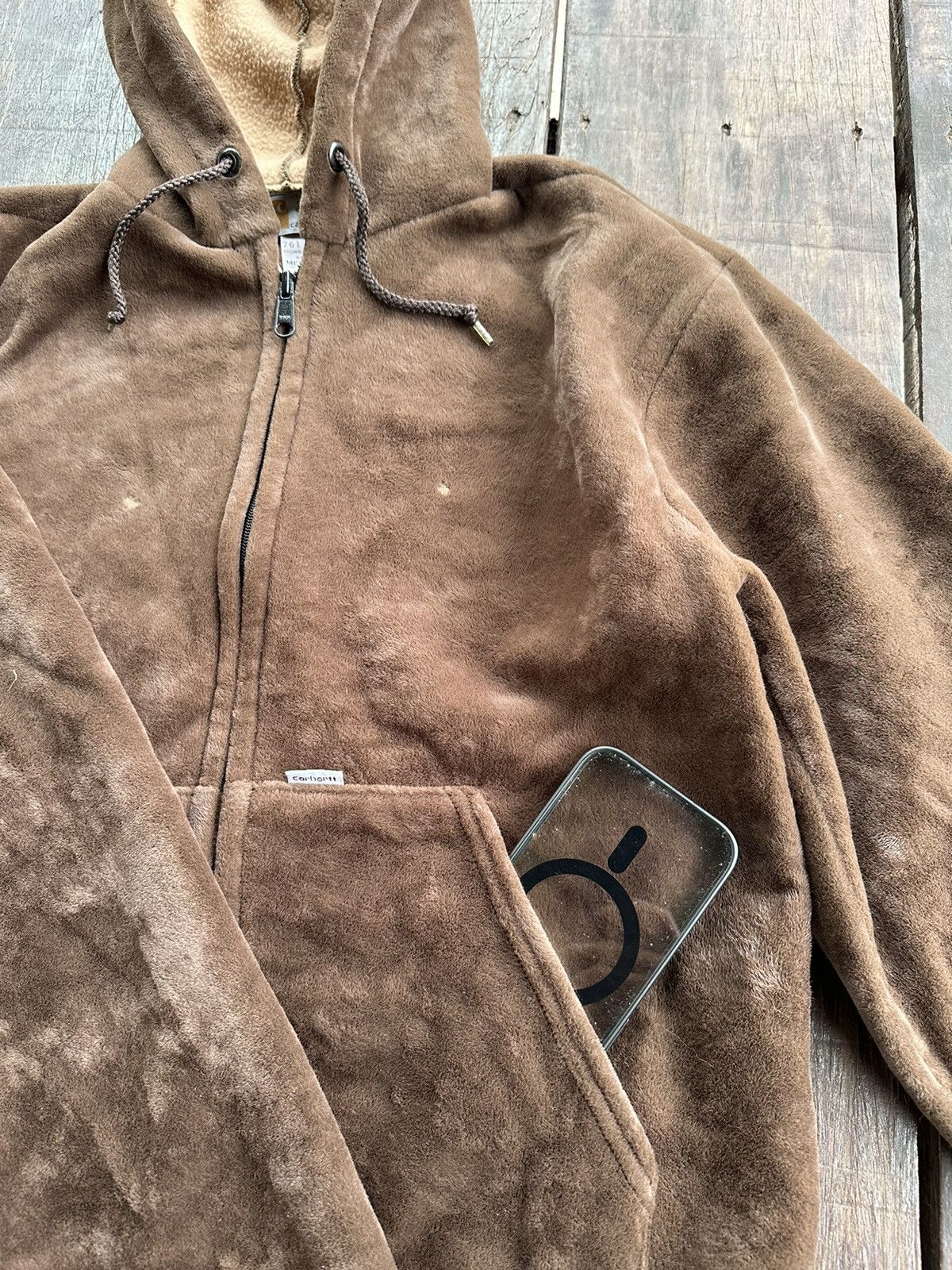Carhartt Carhartt brown hoodie Size US M / EU 48-50 / 2 - 3 Thumbnail