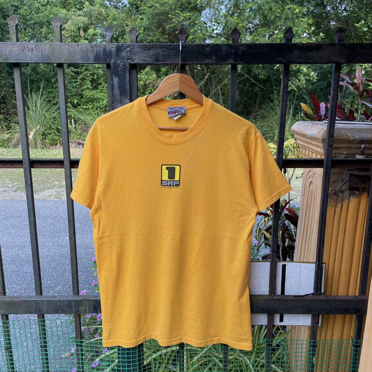 Other 🔥Vintage 90s SRF Surf Realization Fellowship Big Logo Tee Size US M / EU 48-50 / 2 - 4 Thumbnail