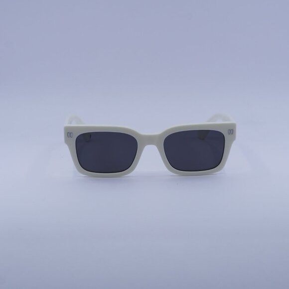 Off-White Off-White OERI108 MIDLAND 0107 Sunglasses White Square Frame Size ONE SIZE - 2 Thumbnail