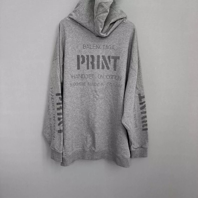 Balenciaga Balenciaga Grey show coat Size L / US 10 / IT 46 - 4 Thumbnail