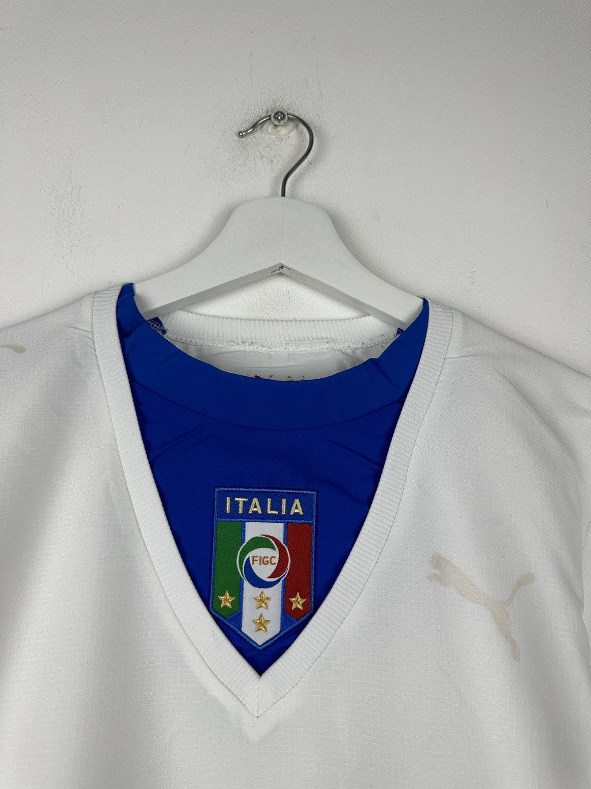 Puma Italy Italia 2006 Away Home Soccer Jersey Football Shirt Size US S / EU 44-46 / 1 - 3 Thumbnail