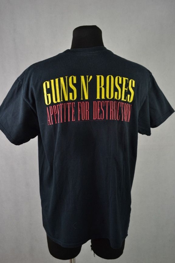 Band Tees × Guns N' Roses × Vintage GUNS N ROSES Appetite for Destruction t-shirt L Size L / US 10 / IT 46 - 2 Thumbnail