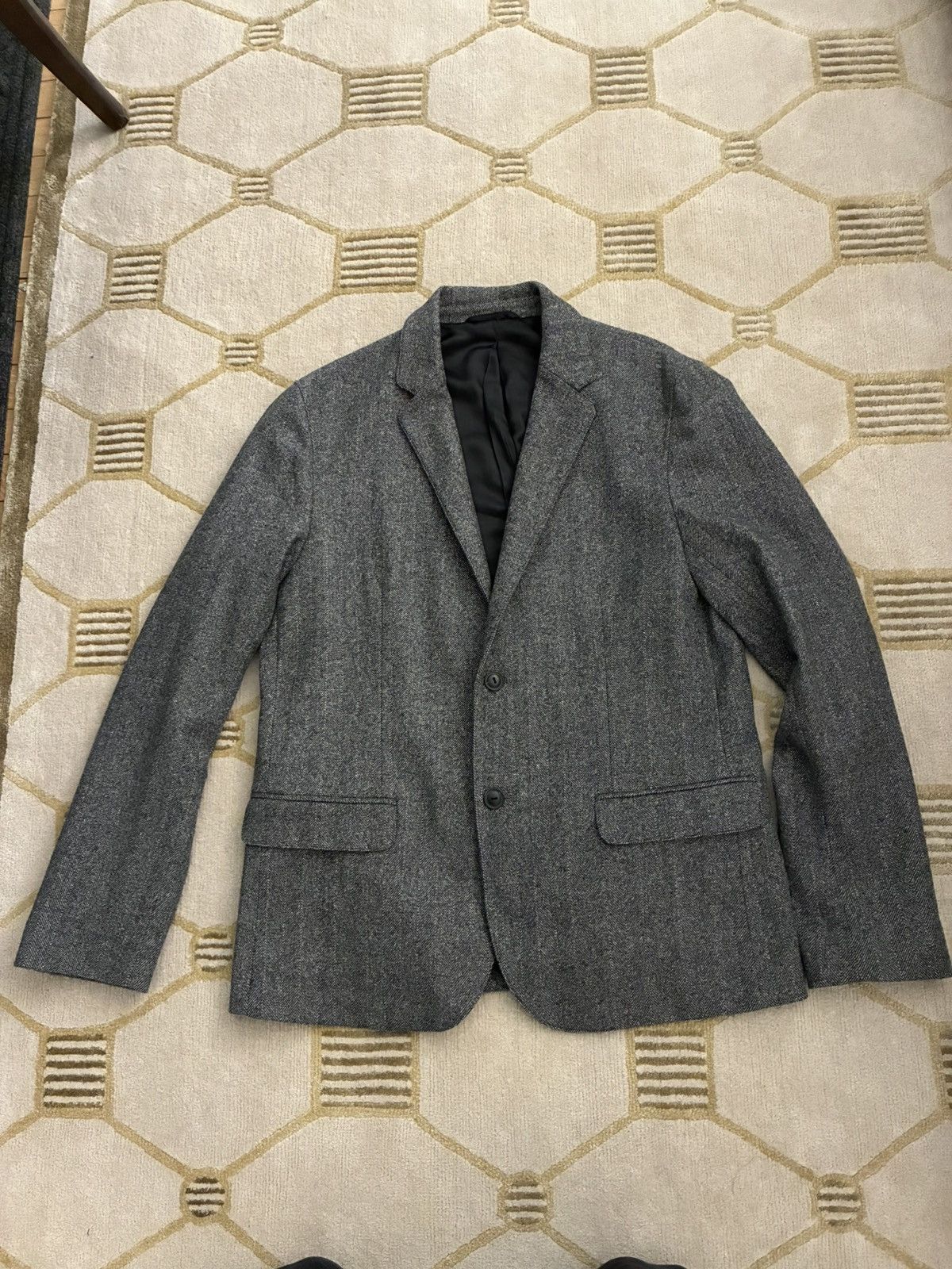 STEVEN ALAN ＜MA/RE’＞WOOL MIX JACKET NWOT Steven Alan Made in USA Wool Blend Blazer Jacket