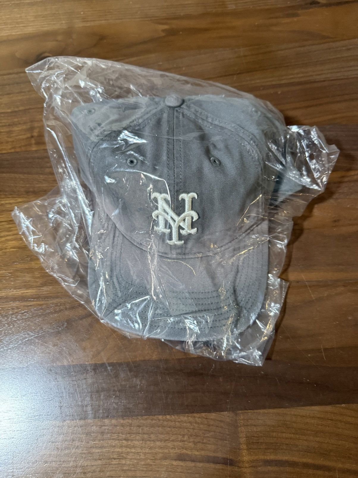 47 Brand × Kith Kith 47 MLB New York Mets Washed Franchise LS Cap “Concrete” Size ONE SIZE - 6 Thumbnail