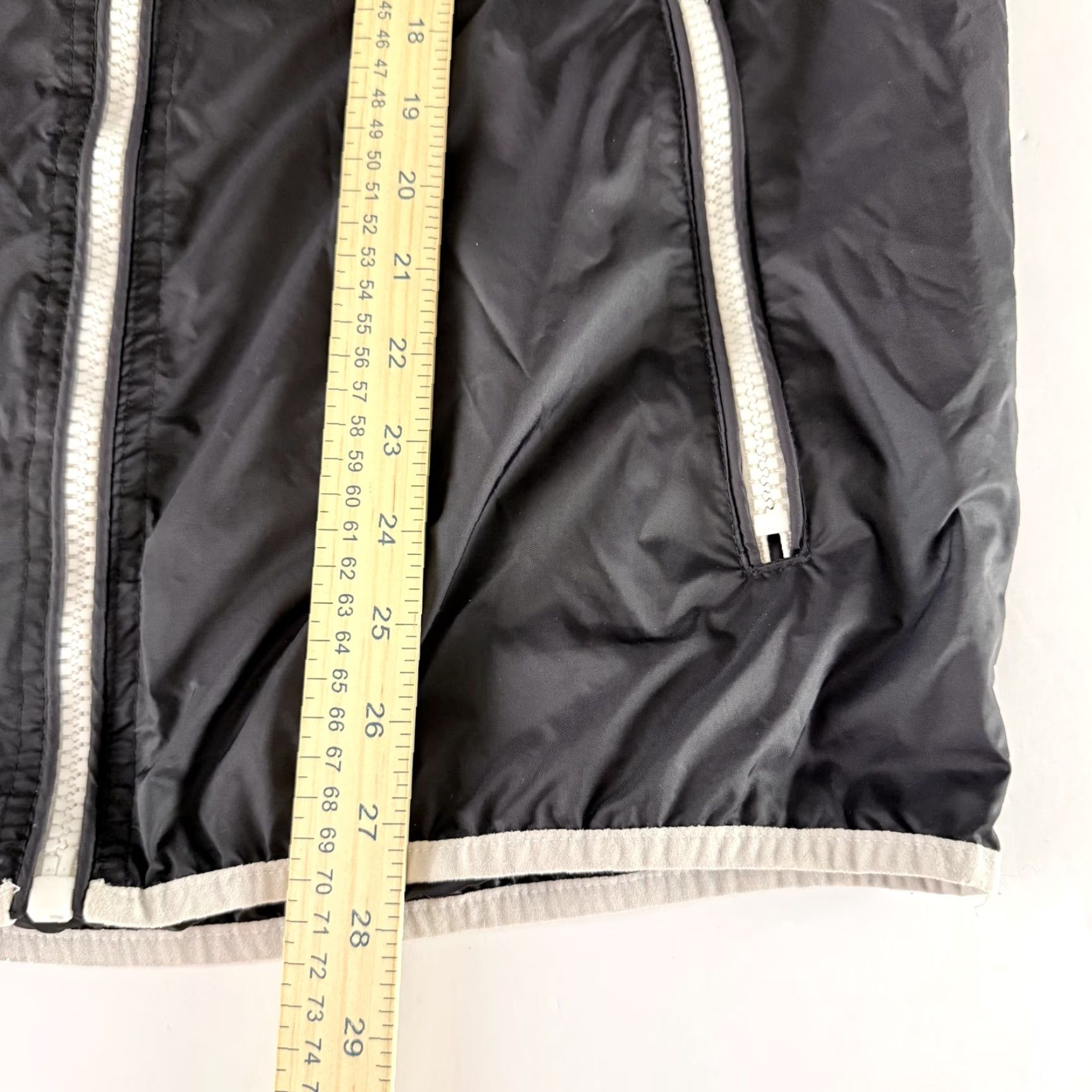 Guess GUESS Hooded Jacket Men Black Water-Resistant Full Zip Large Size US L / EU 52-54 / 3 - 7 Thumbnail