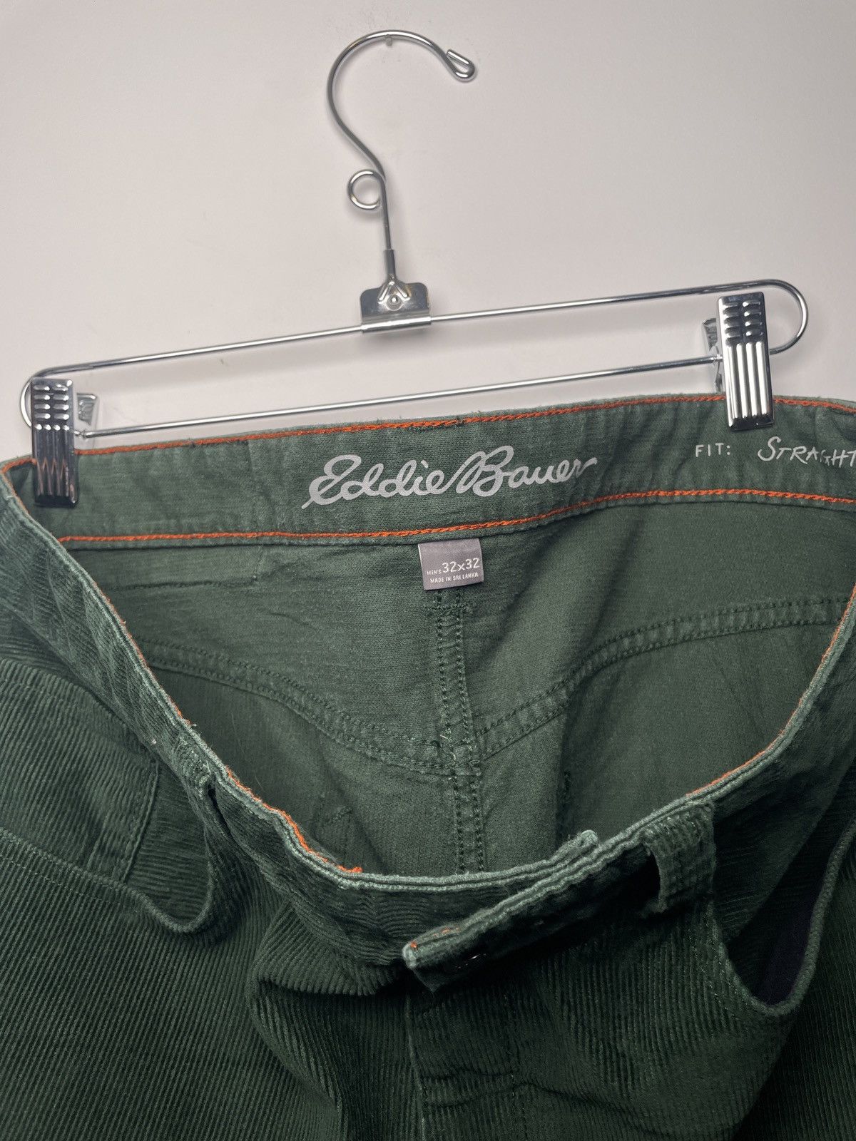 Eddie Bauer Forest Green Thick Corduroy Eddie Bauer Pants 32"x32" Size US 32 / EU 48 - 9 Thumbnail