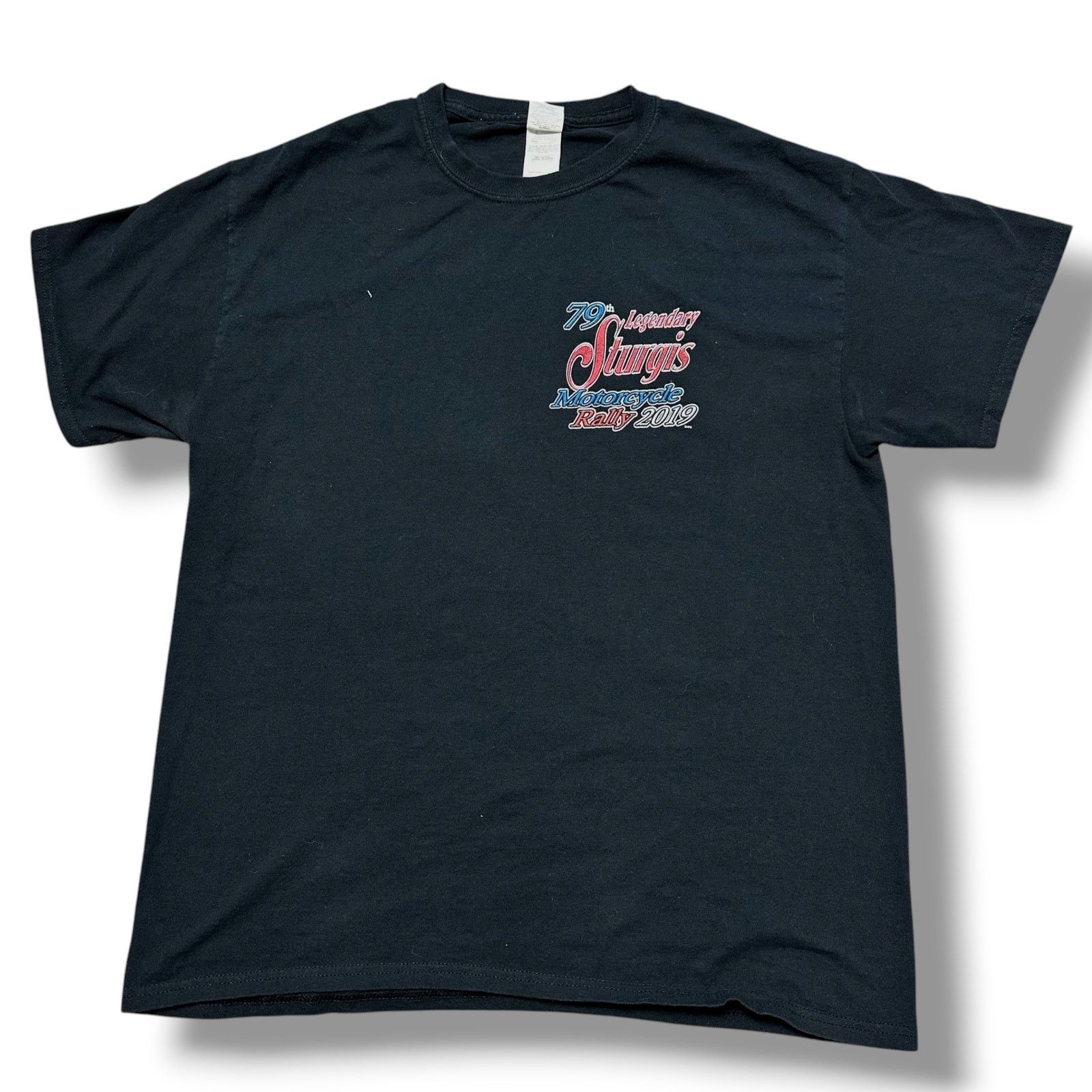Gildan 2019 Sturgis Bike Week Rally Tee Shirt Harley Davidson Biker Size US L / EU 52-54 / 3 - 2 Thumbnail