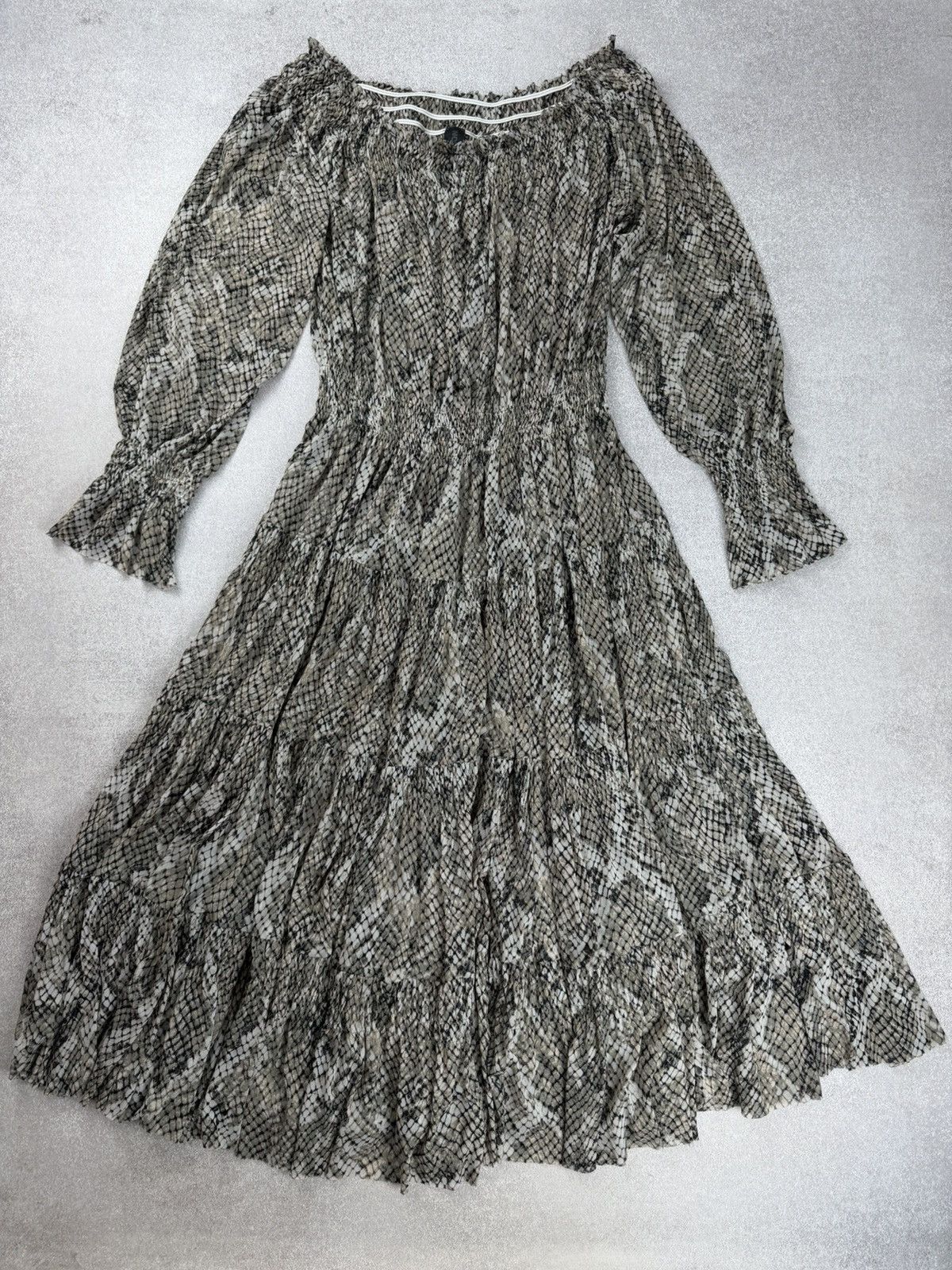 Norma Kamali Norma Kamali Snake Print Dress Size M Size M / US 6-8 / IT 42-44 - 1 Thumbnail