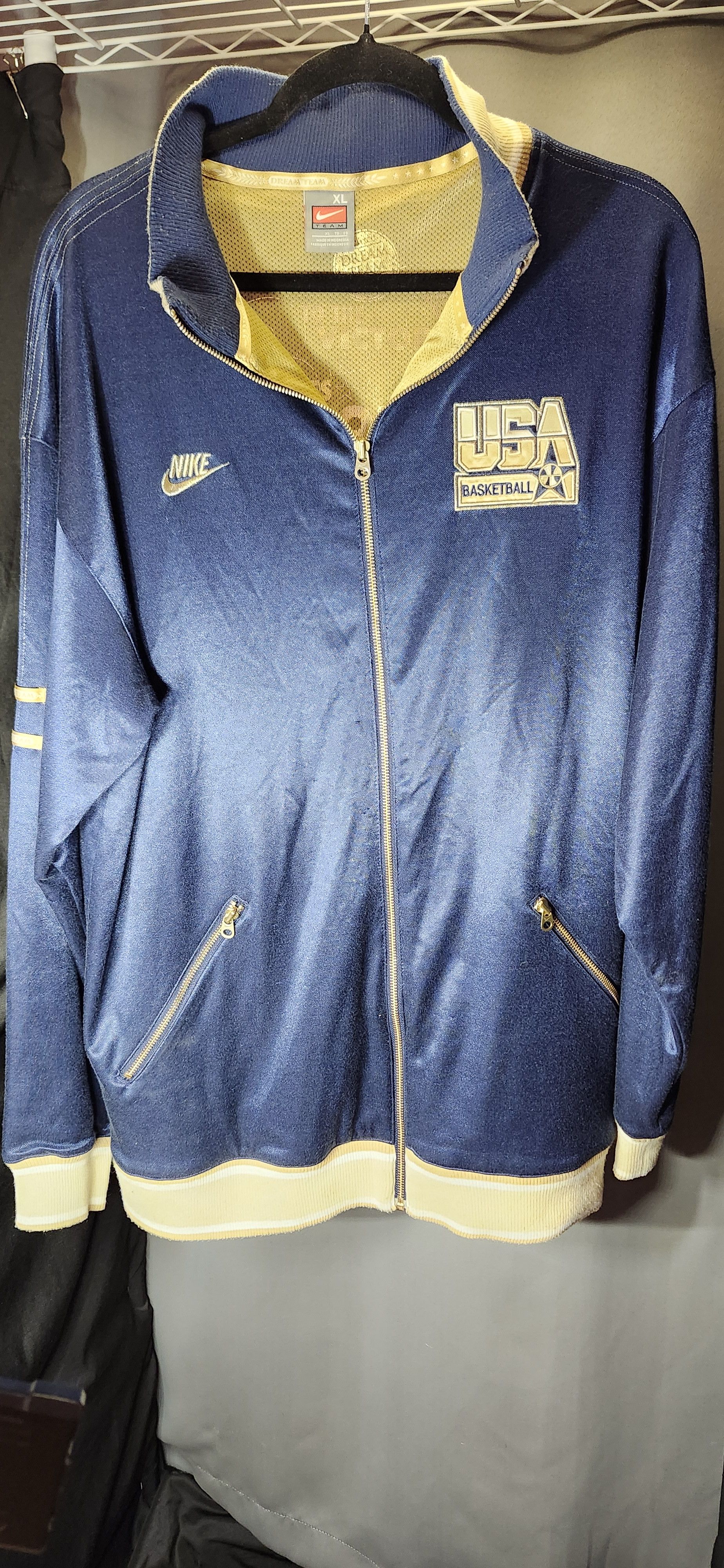 Nike Nike 1992 Dream Team Olympic Basketball Team Trailer Jacket Size US XL / EU 56 / 4 - 1 Thumbnail