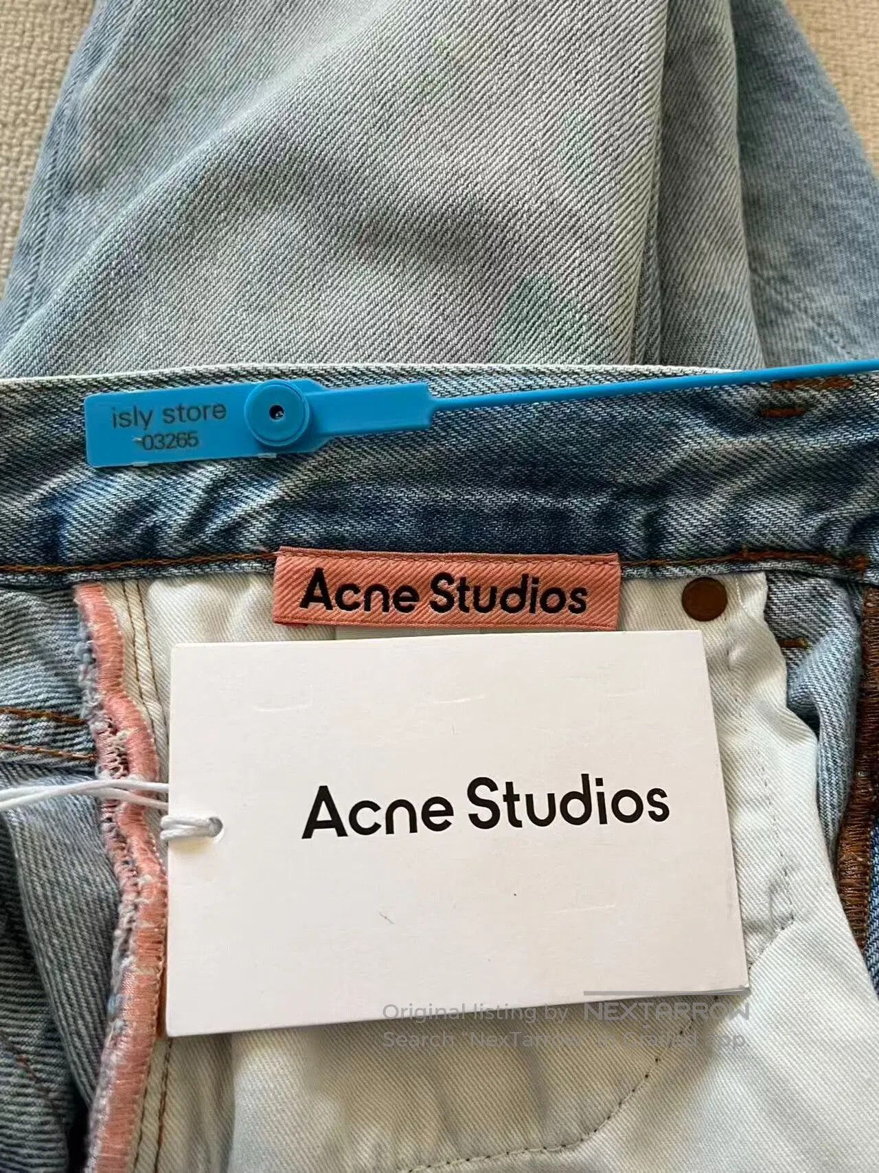 Acne Studios Acne Studios Cleanfit Low Waist Wide Jeans. Size US 29 - 5 Thumbnail