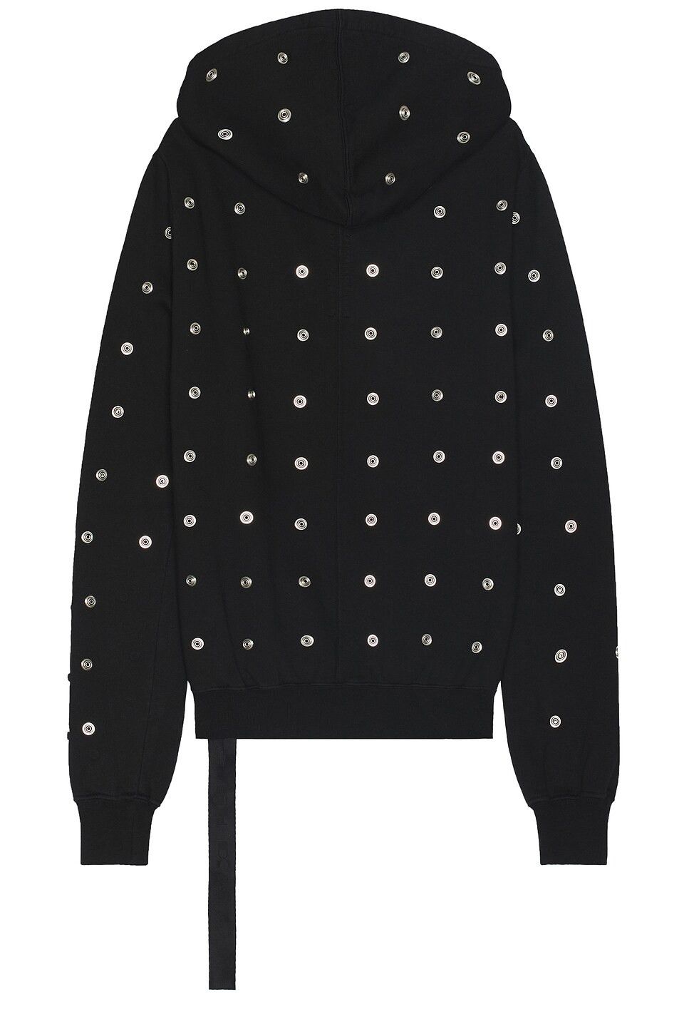 Rick Owens Drkshdw Granbury Organic Fleece Press Stud Button Hoodie SS24 Lido Size US S / EU 44-46 / 1 - 15 Thumbnail