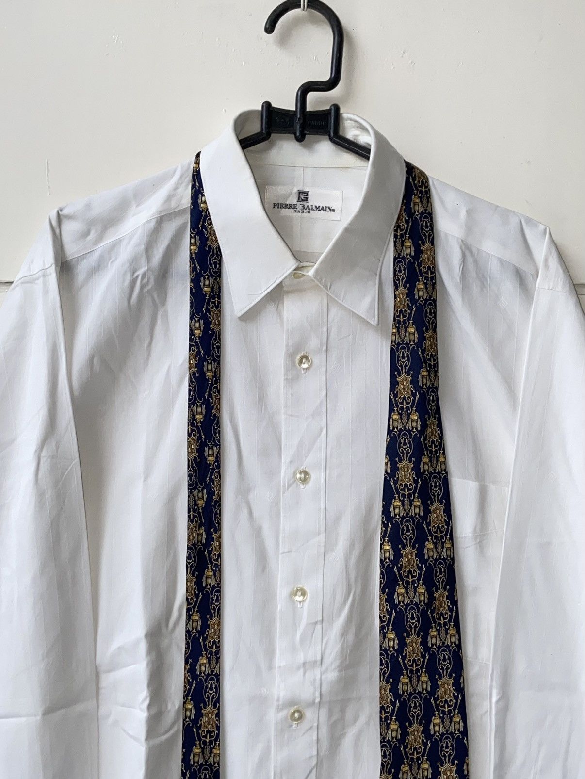 Pierre Balmain PIERRE BALMAIN Paris White Shirt Size US S / EU 44-46 / 1 - 3 Thumbnail