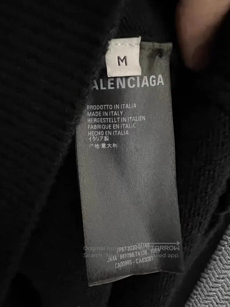 Balenciaga Balenciaga Embroidered sweater M Size US M / EU 48-50 / 2 - 5 Thumbnail