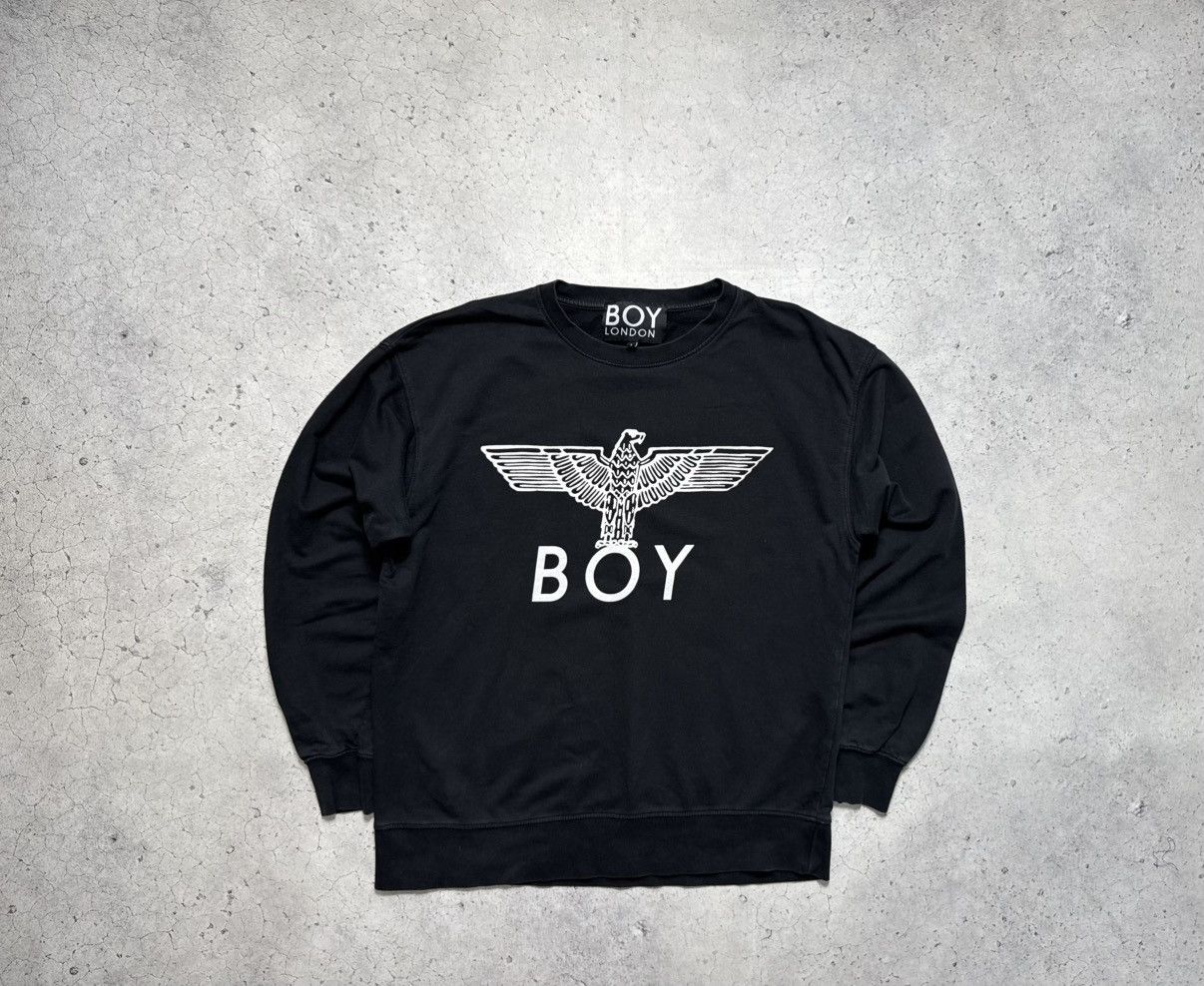 Boy London Boy London Vintage Sweatshirt Big Logo Black Size US L / EU 52-54 / 3 - 1 Thumbnail