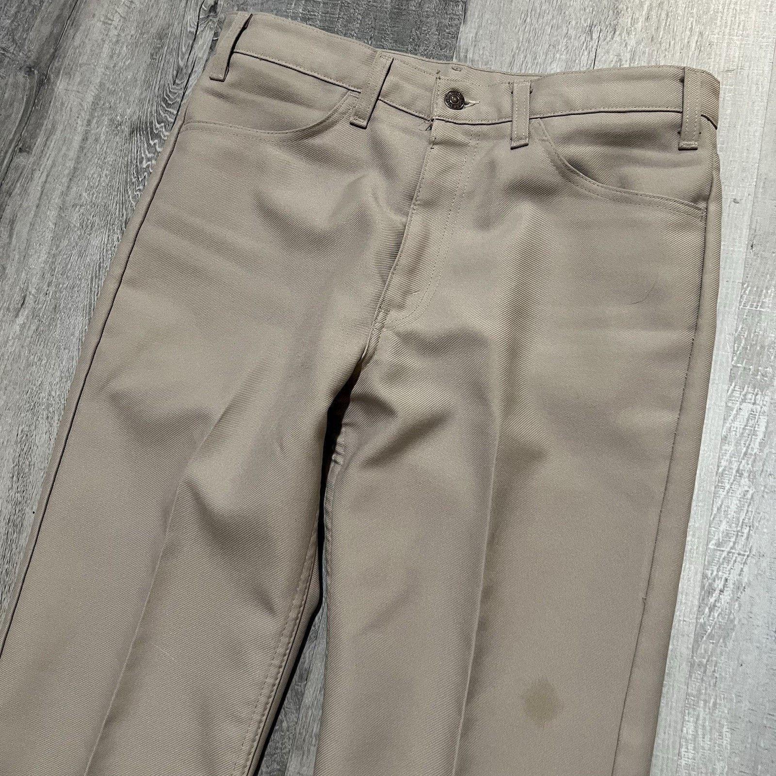 Levi's VTG Levi's Sta Prest 517 Dacron Trousers Rockabilly Pants Size US 33 - 3 Thumbnail