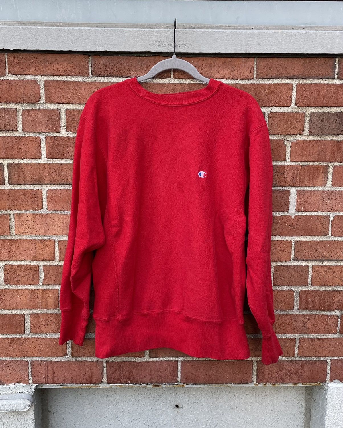 Champion Vintage 80s Champion Reverse Weave Blank Crewneck Size US L / EU 52-54 / 3 - 1 Thumbnail