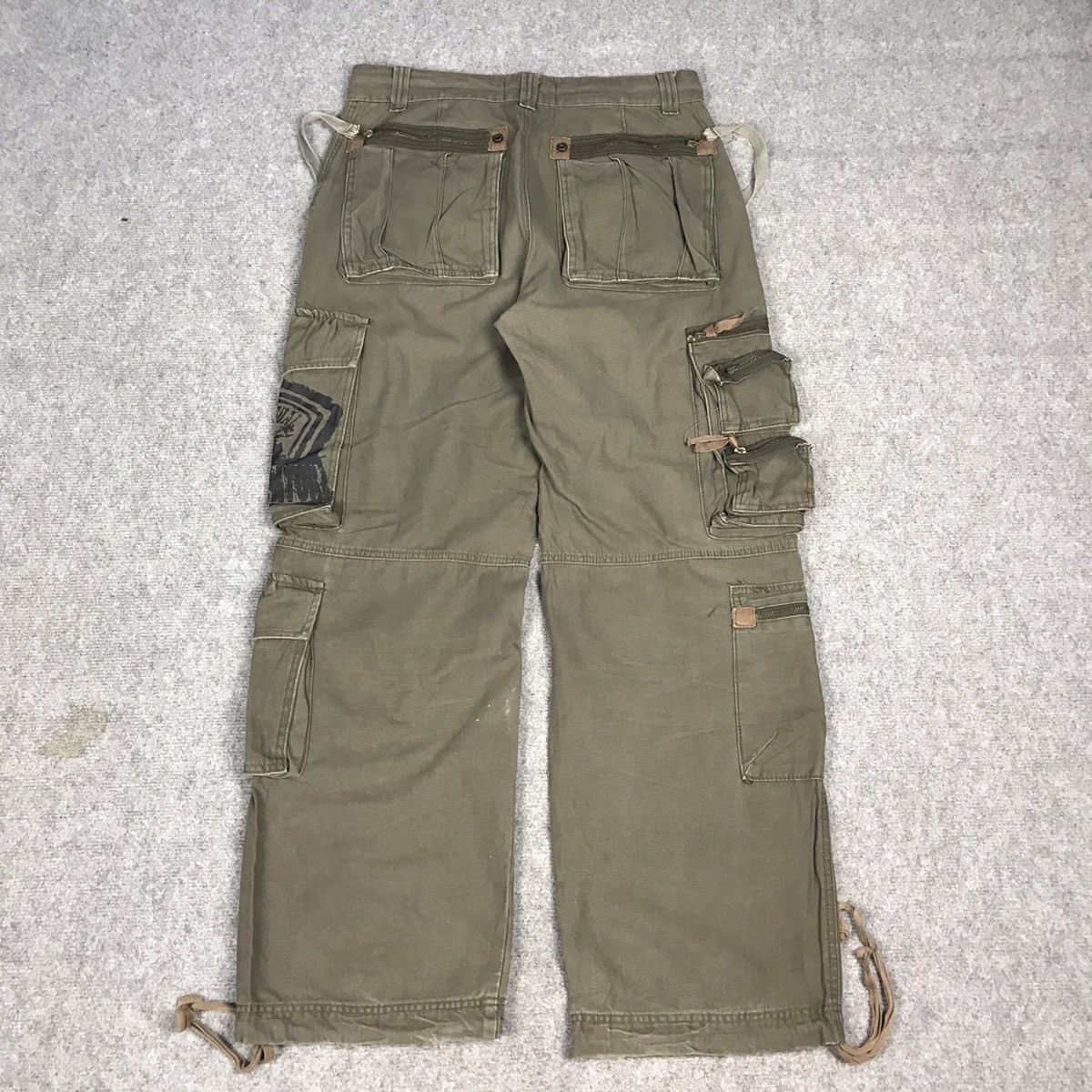 Japanese Brand × Vintage CARGO CREATOR CARGO POCKET TACTICAL BAGGY PANTS Size US 30 / EU 46 - 8 Thumbnail