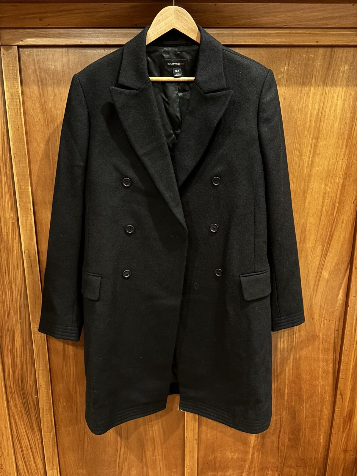 Karl Lagerfeld Karl Lagerfeld H&M double breasted coat Size US M / EU 48-50 / 2 - 1 Thumbnail