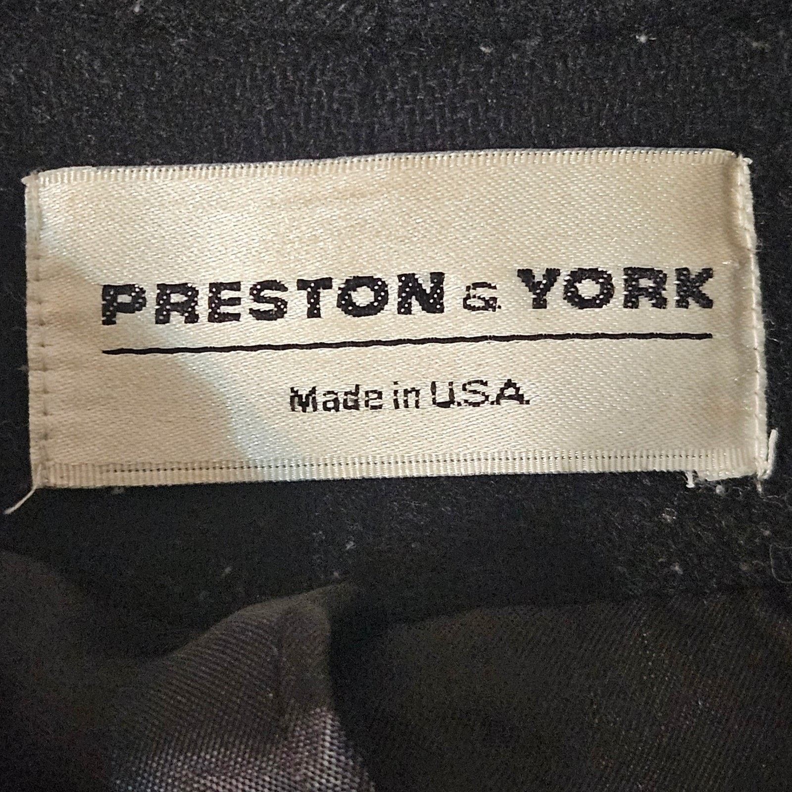 Preston & York Preston York Men's Wool Blazer Coat Double Breasted BIG 52 Size US L / EU 52-54 / 3 - 7 Thumbnail