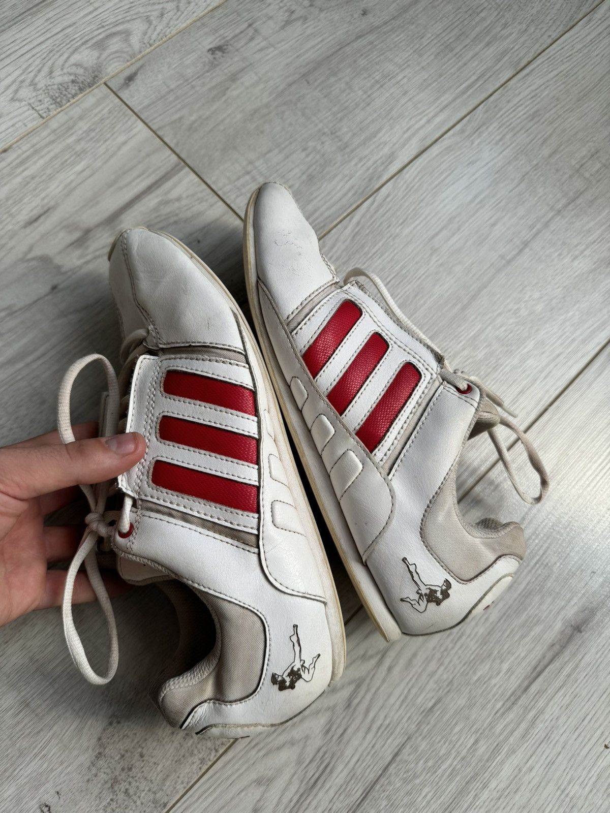 Adidas × Vintage Vintage adidas leather boxers shoes sneakers Size US 8.5 / EU 41-42 - 2 Thumbnail